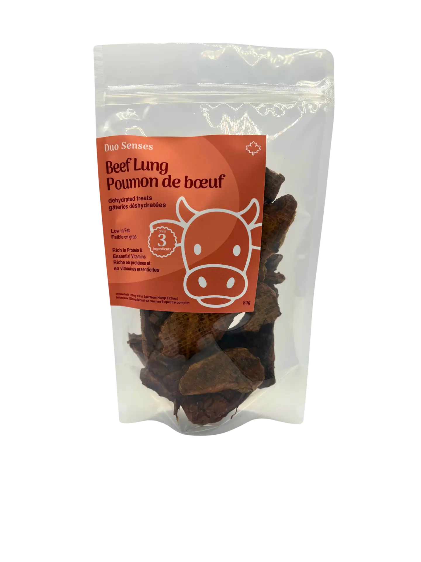 Beef Lung Dehydrated Dog Treats Canada – 1200mg Full Spectrum CBD 2 Beef Lung Dehydrated Dog Treats Canada – 1200mg Full Spectrum CBD - Image 2